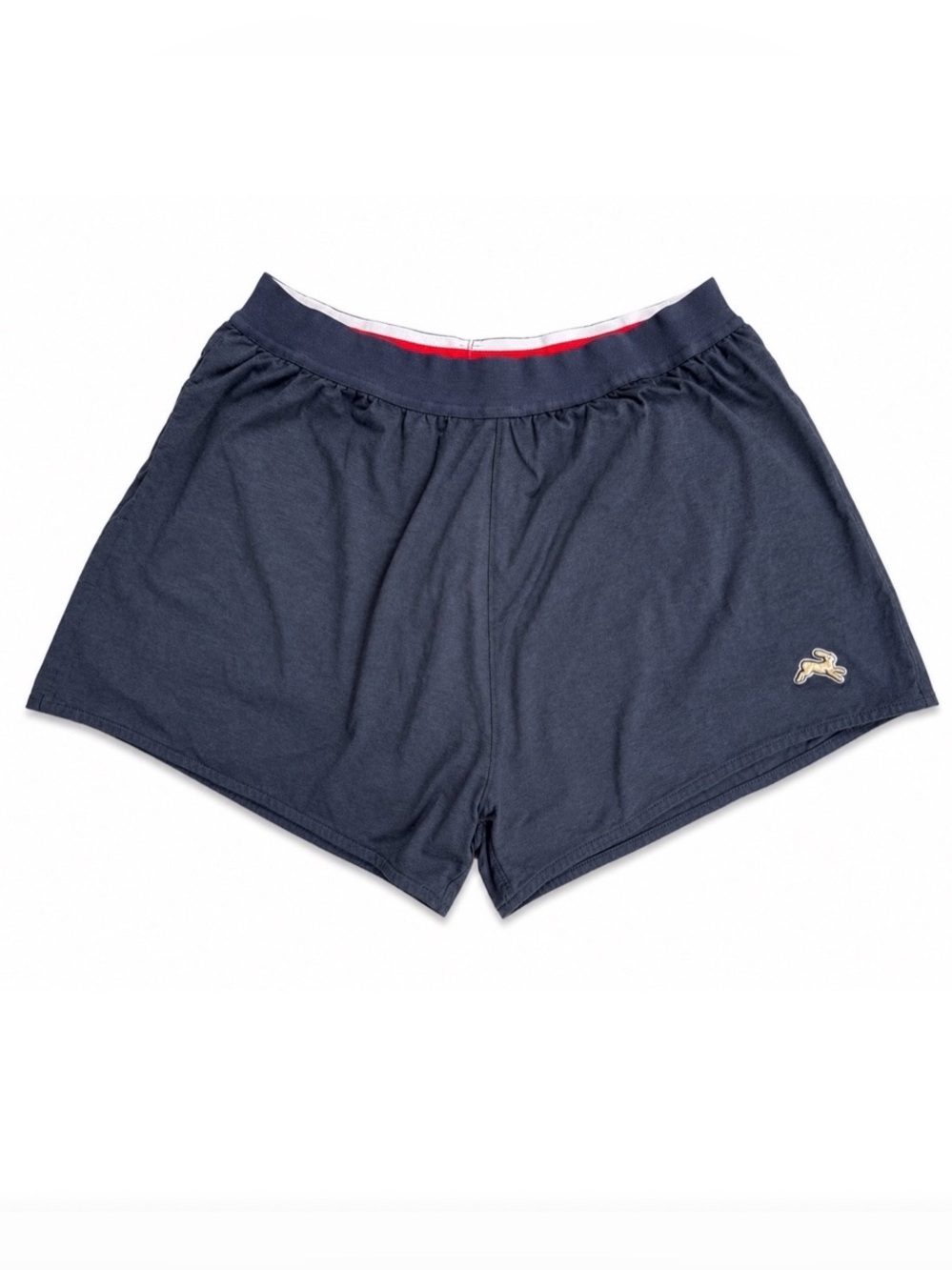 Mens Tracksmith Session Speed Running Shorts Navy Blue Medium